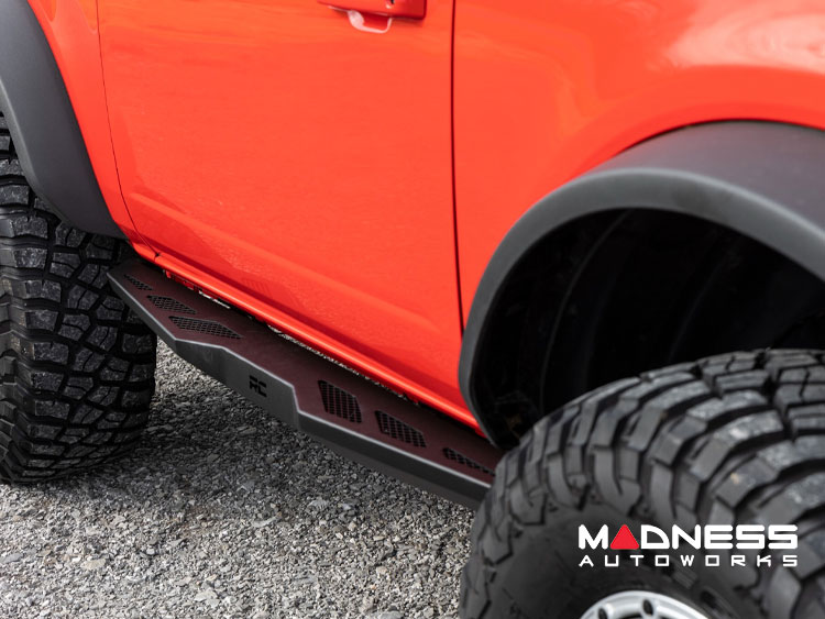 Ford Bronco Side Steps - Rock Sliders - 2 Door - Rough Country - Heavy Duty